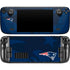 NFL New England Patriots Double Vision Steam Deck Handheld Gaming Computer Skin